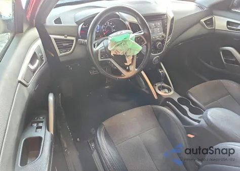 2014 Hyundai Veloster z USA, uszkodzony, nr VIN KMHTC6AD8EU189663